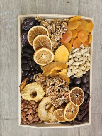 Large dried fruit and nut board