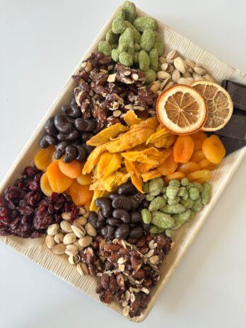 Large dried fruit and nut board