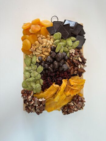 Small dried fruit and nut board